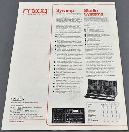 Moog-Multi-page 2colour product brochure